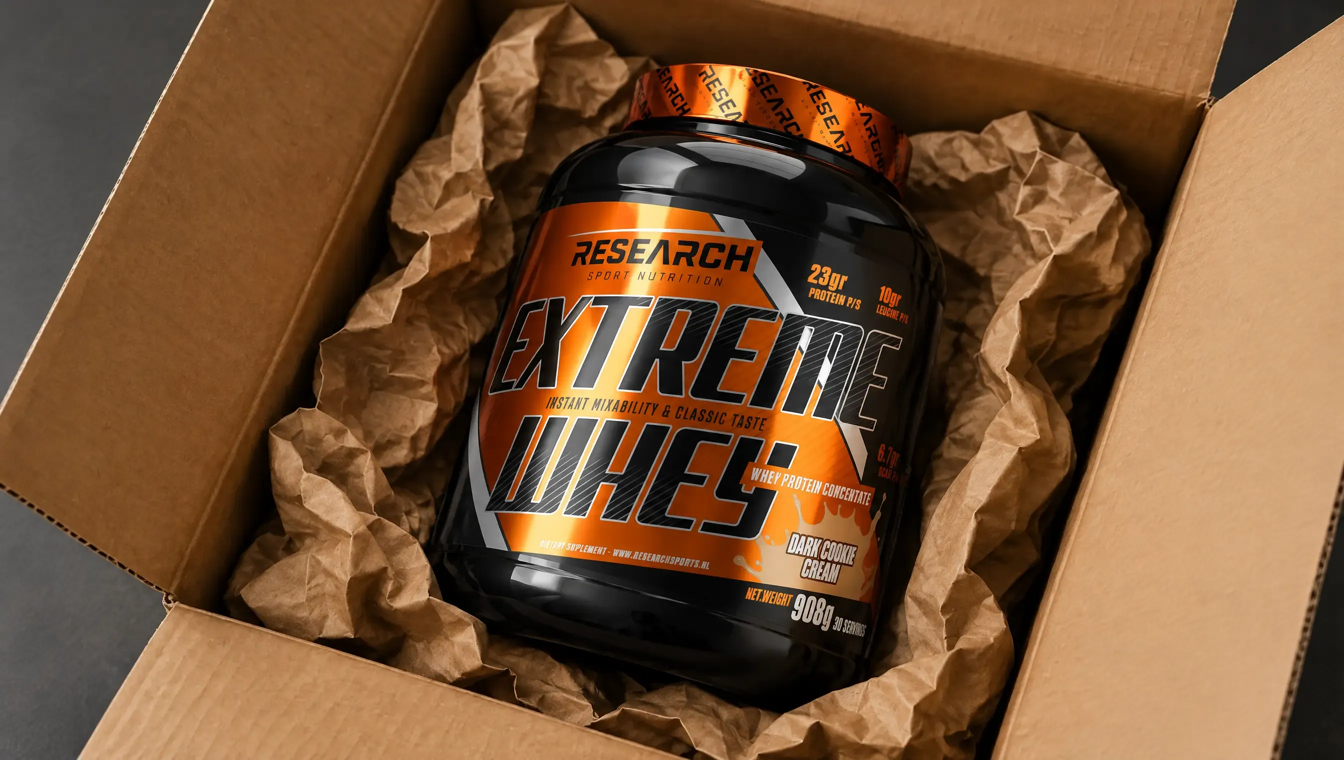 finish research packaging